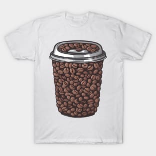 Coffee Bean Cup T-Shirt